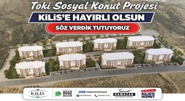 Kilis Belediyesi’nden TOKİ müjdesi