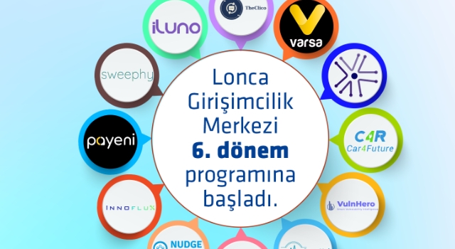 Lonca Girişimcilik Merkezi altıncı döneme 12 startup ile başlıyor