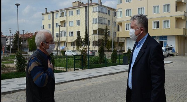 Başkan Gerenli hem denetledi hem vatandaşı dinledi