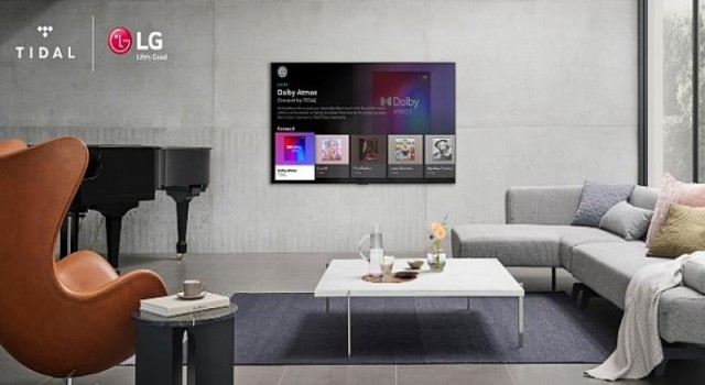 Dolby Atmos destekli TIDAL Uygulaması LG Smart TV’lere eklendi