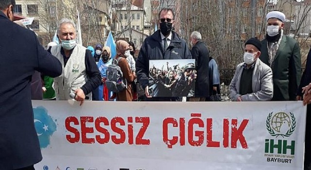 Gelecek Partisi, İHH’nin Uygur Türkleri için düzenlediği eyleme katıldı