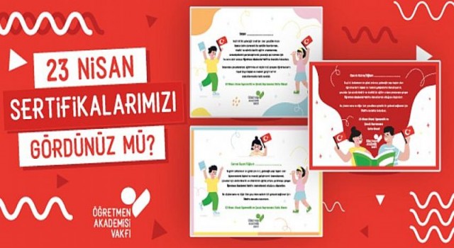 ÖRAV’dan 23 Nisan için bağış sertifikası