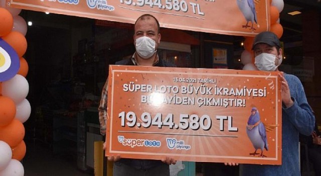 Süper Loto’da şans İzmir, Gaziemir’e güldü