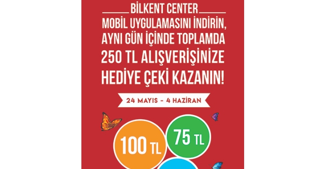 BİLKENT CENTER HARCADIKÇA KAZANDIRMAYA DEVAM EDİYOR