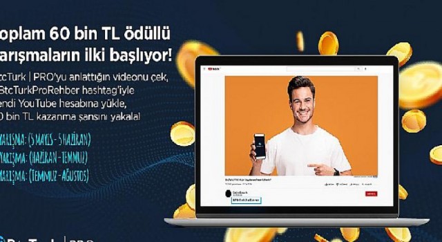 BtcTurk’ten toplam 60 bin TL ödüllü yarışma