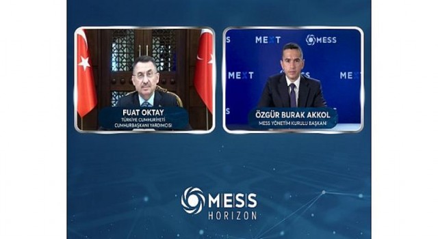 Cumhurbaşkanı Yardımcısı Fuat Oktay’ın MESS Üyeleriyle Buluşmasında Gençlerin Geleceği için Dijitalleşmeye Yatırım Vurgusu