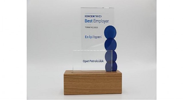 OPET’e Kincentric Best Employers’tan bir kez daha Türkiye’nin En İyi İşyeri Ödülü