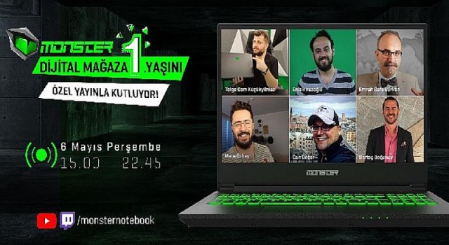 Teknoloji ve oyun tutkunları Monster Notebook Dijital Mağazası’nda buluşacak