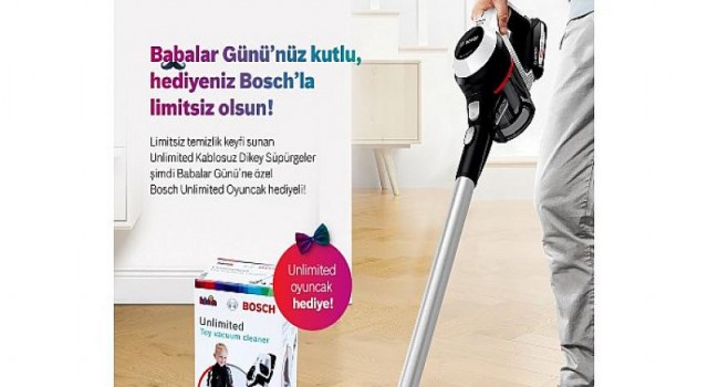 Babalar Günü’nün En Limitsiz Hediyesi Bosch Ev Aletleri’nden