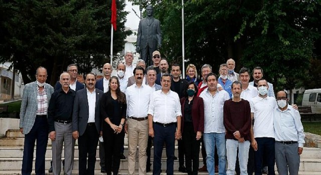 Başkan Batur Meclis üyeleriyle sahadaydı: Projeler meclis üyelerine tanıtıldı