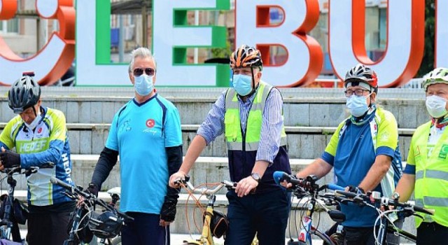 Başkan Gerenli “Çevre” için pedalladı!