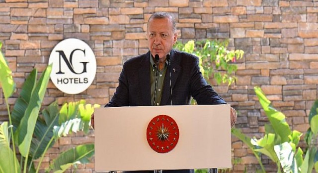 Cumhurbaşkanı Erdoğan: ‘’NG Phaselis Bay, ülkemizin turizmde yapmaya hazırlandığı büyük atılımın sembolüdür’’