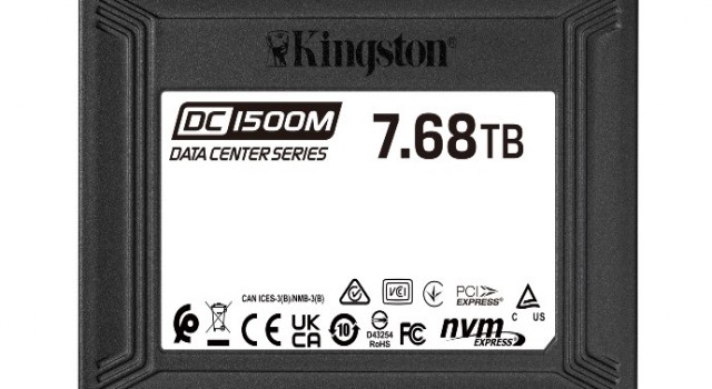 Kingston Digital veri merkezleri için yeni U2 NVMe SSD: DC1500M modelini satışa sundu