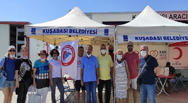 Kuşadası Uşaklılar Derneği’nden Kan Bağışı