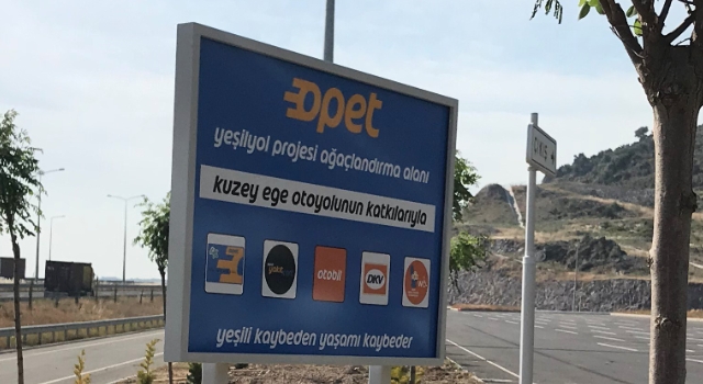 OPET’te kağıt slip dönemi sona eriyor yerine fidanlar dikiliyor