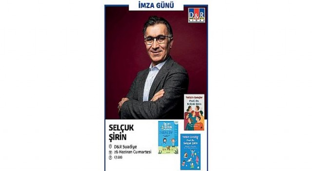 Prof. Dr. Selçuk Şirin çocuklar ve aileleriyle D&R mağazasında buluşuyor