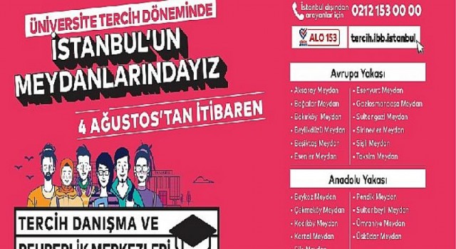 İBB’den üniversiteli adayı gençlere rehberlik hizmeti