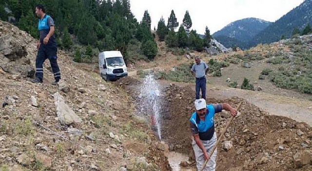 İbradı Başlar’da basınç düşüklüğü sorunu çözüldü