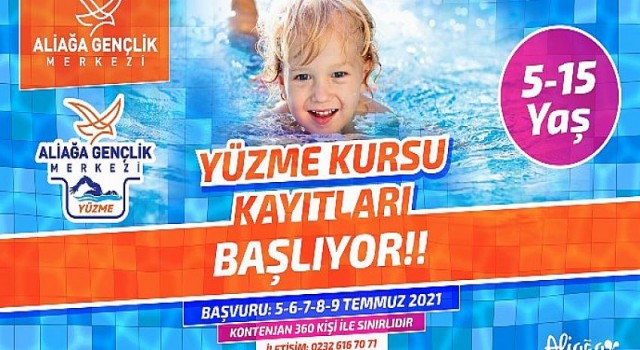 Yüzme Kursları İçin Kayıtlar Başlıyor