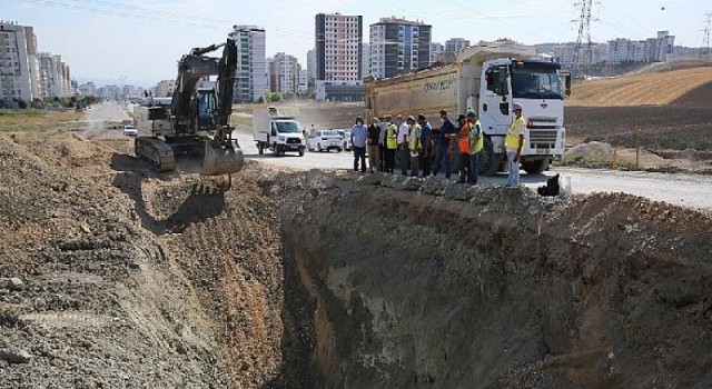 ASKİ Bağlıca Bulvarı - Çevre Yolu bağlantısı için altyapı mesaisinde