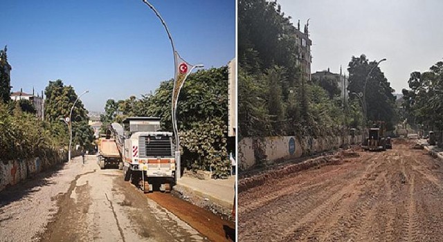 Dilovası Bağdat Caddesi’nde üstyapı çalışmalarına başlandı