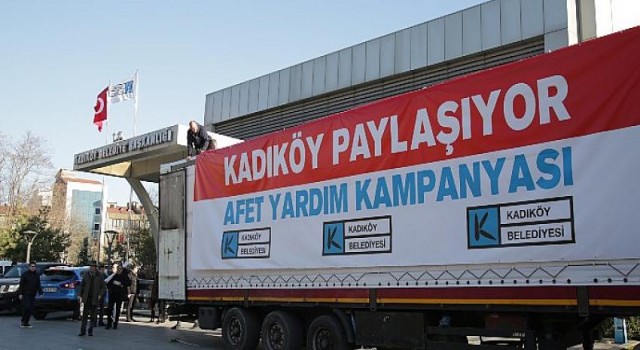 Kadıköy’den afet yardım kampanyası