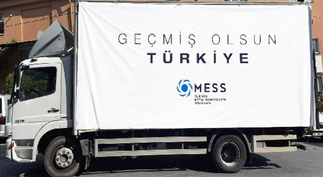 MESS’ten Sel Felaketi Yaşanan Bölgelere Malzeme Desteği