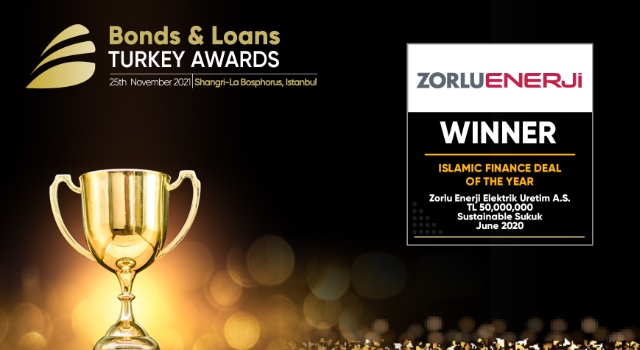 Zorlu Enerji, 2021 Türkiye Bonds &  Loans Ödüllerinde zirveye yerleşti