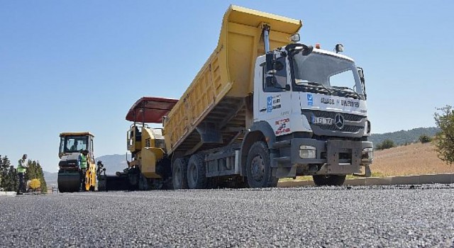 Güzelhisar Caddesi Asfaltlanıyor