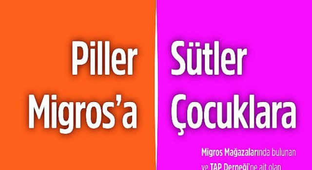 Atık Pilleri Geri Dönüşüme Kazandırırken Koruncuk Vakfı’na Süt Desteğinde Bulunabilirsiniz