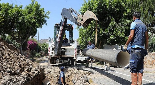 Bodrum ve Fethiye’de Kanalizasyon Çalışmaları Devam Ediyor