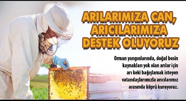 Büyükşehirden Arıcılara Destek Kampanyası