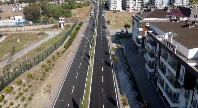 Necmettin Giritlioğlu Caddesi Yepyeni Görünüme Kavuştu