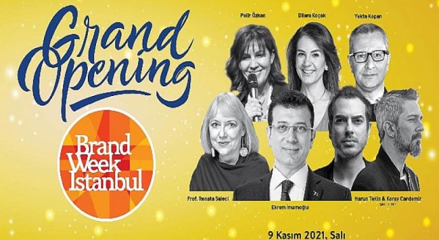 21. Yüzyılda İnsan Olmayı Odağına Alan Brand Week İstanbul 2021 İçin Geri Sayım Başladı!