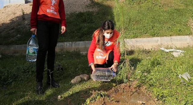 Atamızın Aziz Hatırası İçin Fidan Diktiler