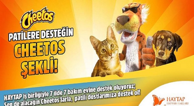 Cheetos ve Getir’den Sokak Hayvanları için anlamlı iş birliği