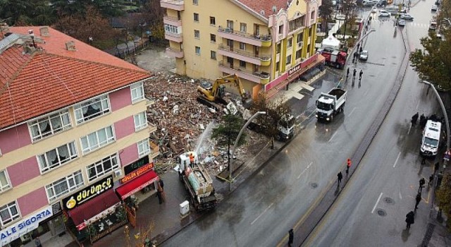 Keçiören Belediyesinden Güvenli Yıkım