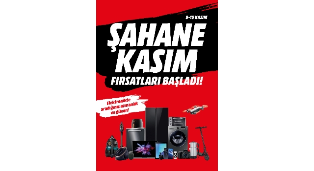 MediaMarkt’ın Şahane Kasım indirimleri sürüyor