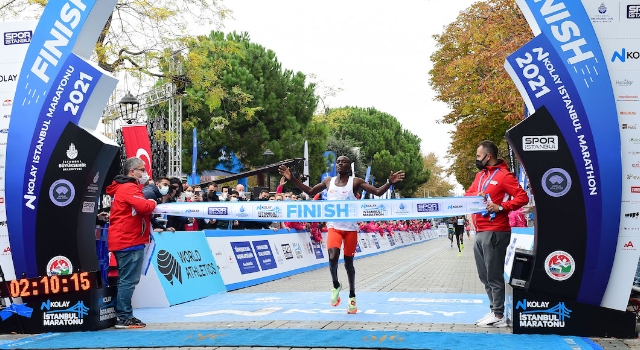 NN Koşu Takımı Sporcusu Victor Kiplangat  İstanbul Maratonu’nun şampiyonu oldu