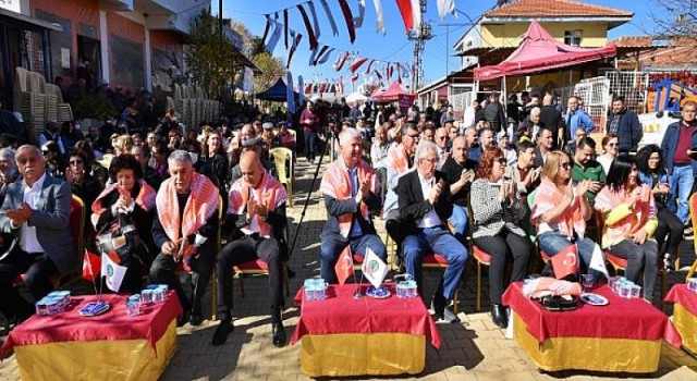 Ödemiş kestane festivali ile şenlendi