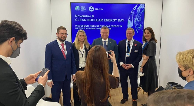 ROSATOM, COP26 KAPSAMINDA “TEMİZ NÜKLEER ENERJİ GÜNÜ” ETKİNLİKLERİNE KATILDI