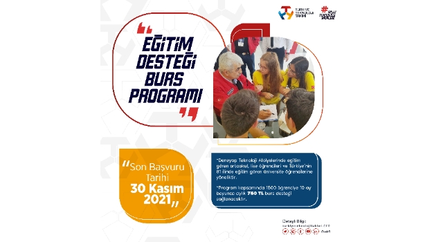 T3 VAKFI “ÖZDEMİR BAYRAKTAR MİLLİ TEKNOLOJİ BURS PROGRAMI” BAŞVURULARI BAŞLADI