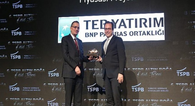 TEB Yatırım, “En Yaratıcı Sermaye Piyasası Projesi Ödülü”nün sahibi oldu