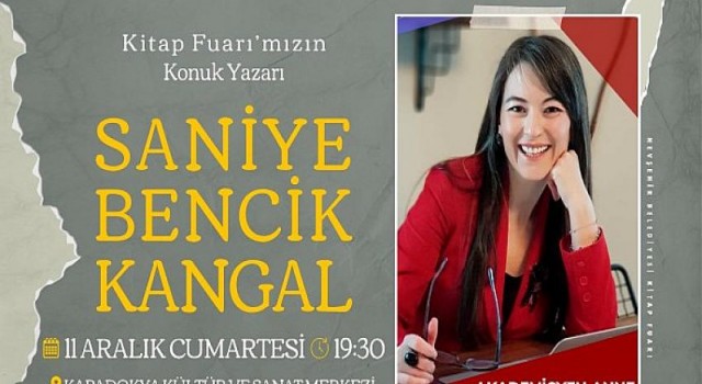 Akademisyen Anne Saniye Bencik Kangal Cumartesi Akşamı Kültür Merkezinde