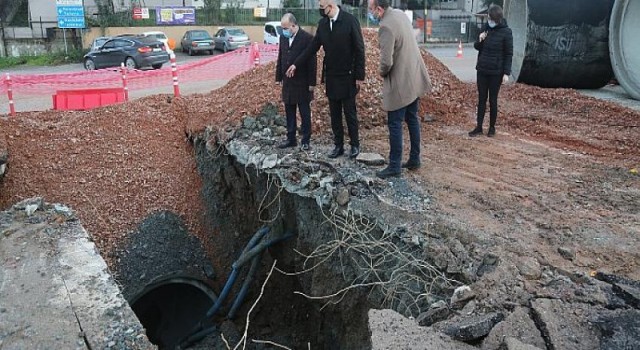 Azra 3 Sitesi’nin Yağmur Suyu Problemi Çözülüyor