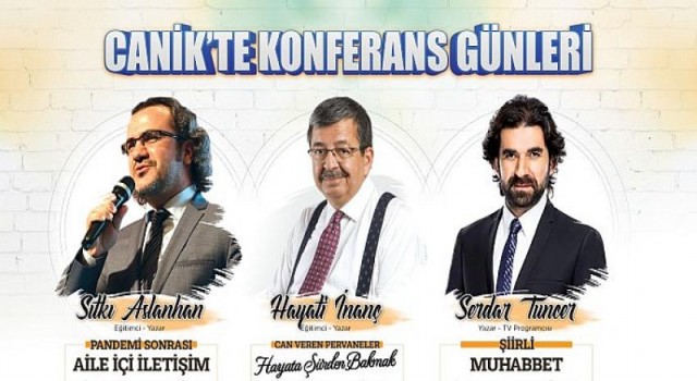 Canik’te “Konferans Günleri” Devam Ediyor