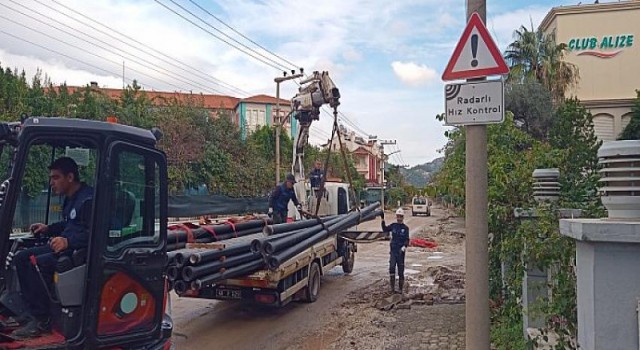 Marmaris İçme Suyu Hatları Yenileniyor