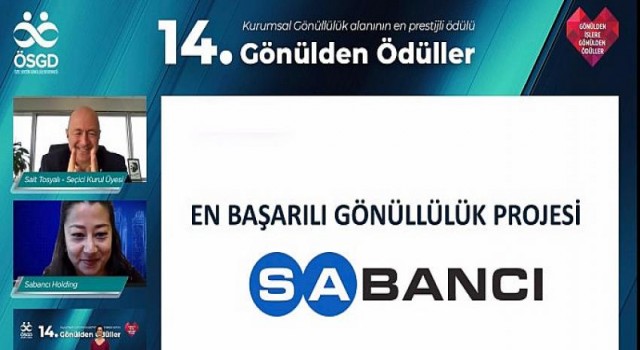 Zorlu Holding ve Sabancı Holding 14.Gönülden Ödüller’in Başarılı Gönüllüleri’ Seçildi