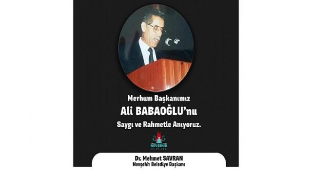 Ali Babaoğlu’nun Vefatının 6. Yıldönümü