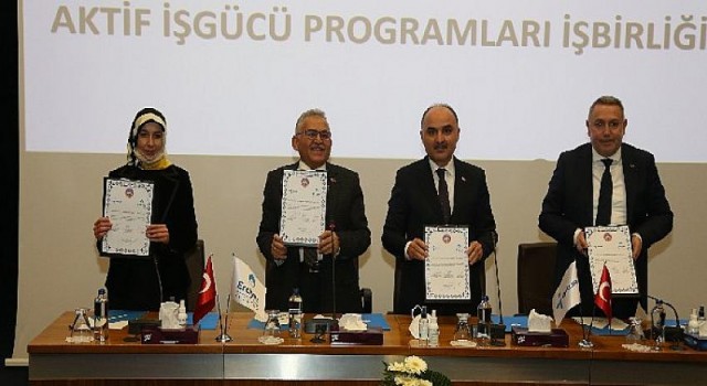 Büyükkılıç’tan İstihdamı Artıracak Protokole Destek